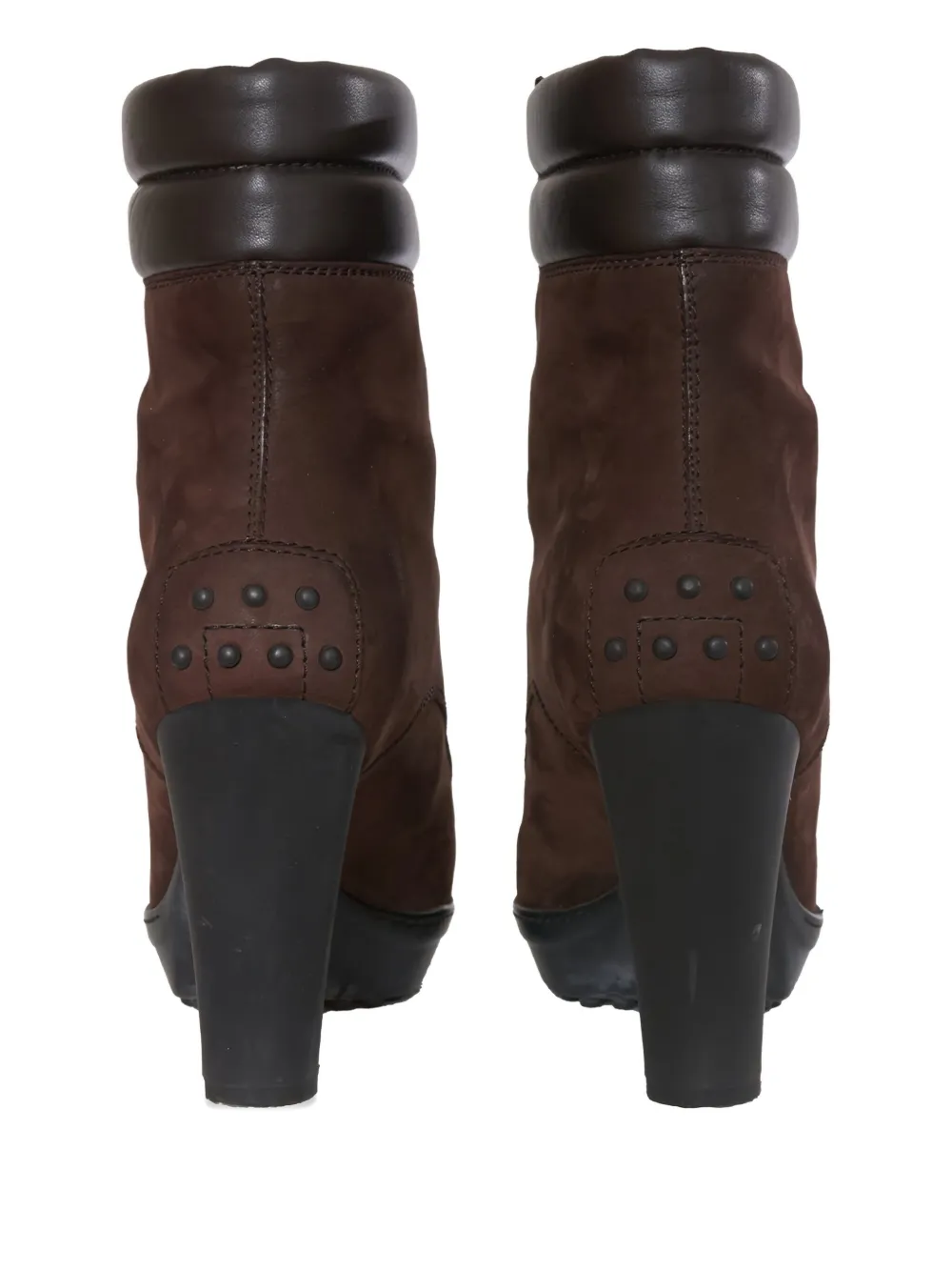 Pre-owned Tod's Vintage 100mm Suede Boots