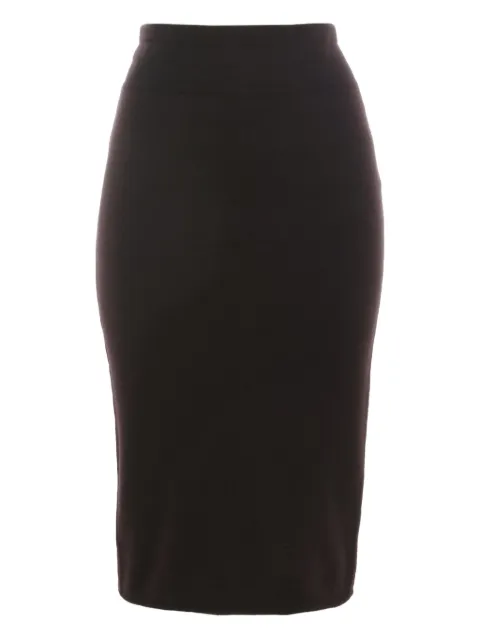 Alaïa Pre-Owned falda lápiz 1980