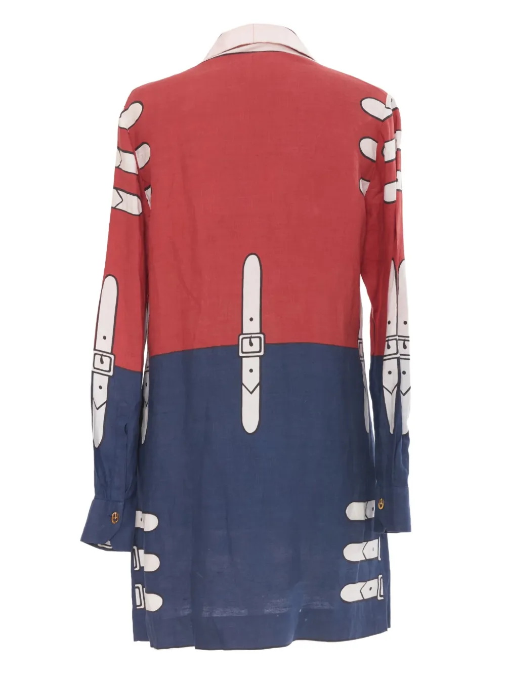 Roberta  di Camerino Pre-Owned camisa con hebilla estampada | Image 2
