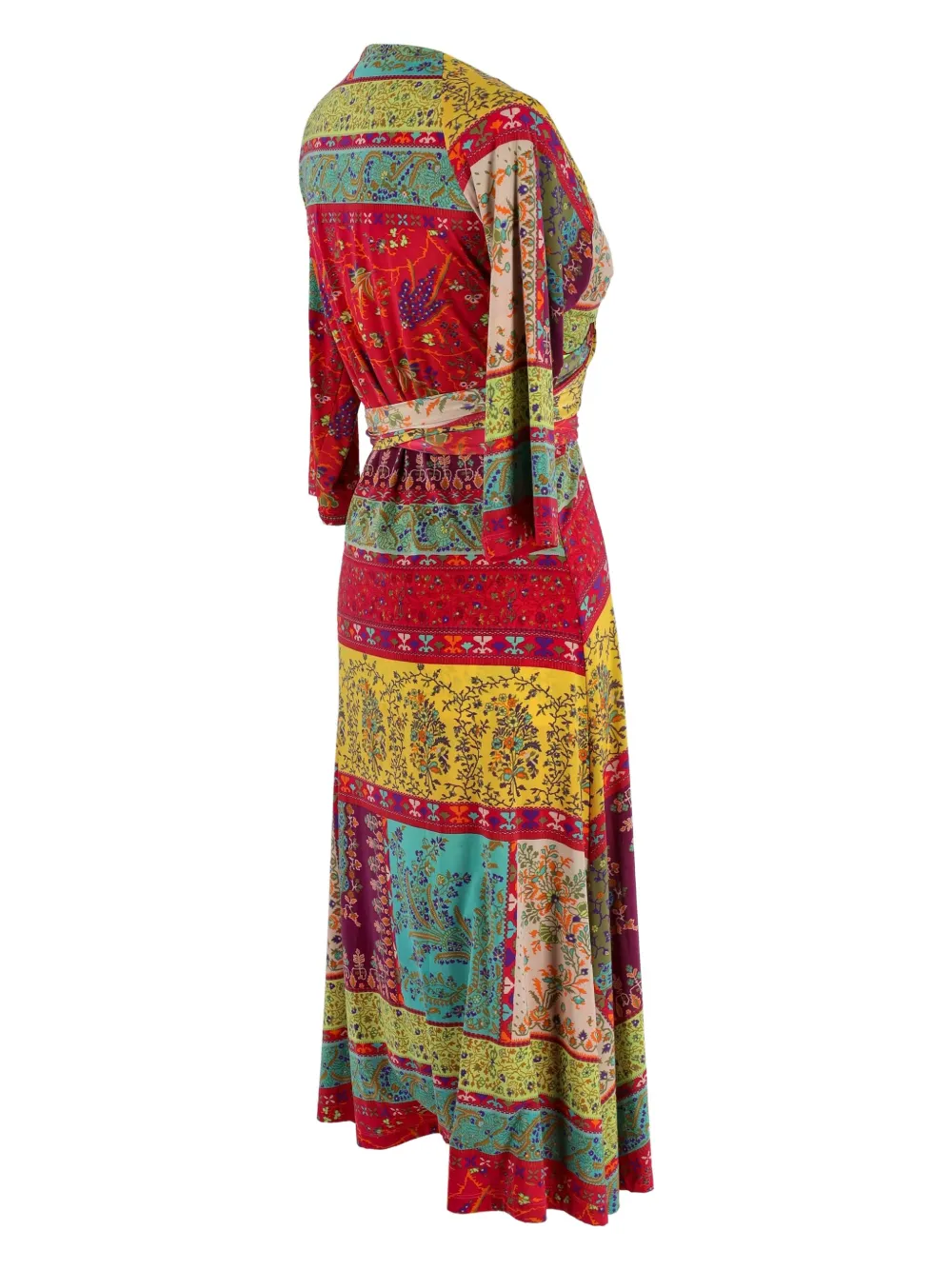Pre-owned Etro Patterned Wrap Dress