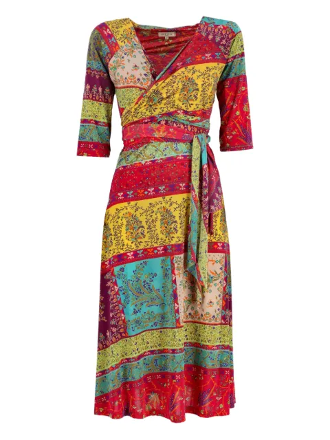 Etro Pre-Owned patterned wrap dress