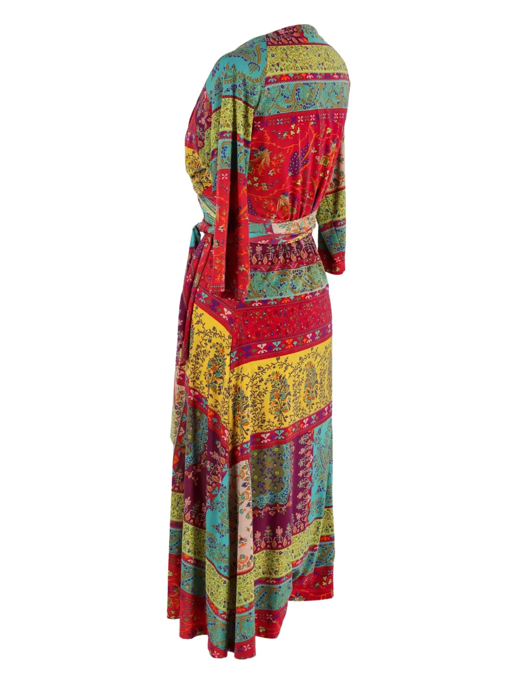 Pre-owned Etro Patterned Wrap Dress