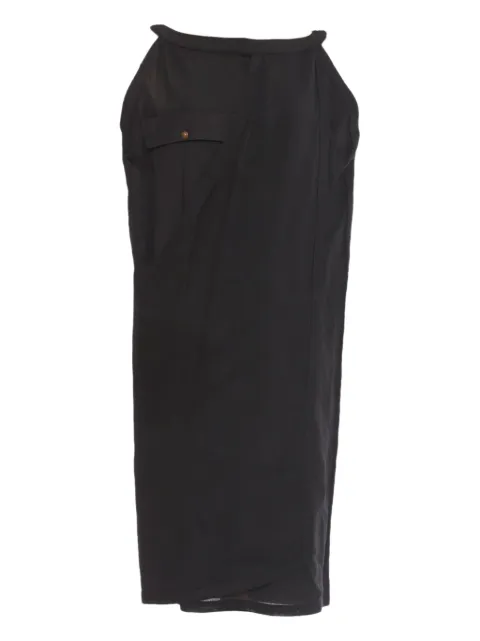 Versace Pre-Owned vestido midi de tejido jersey