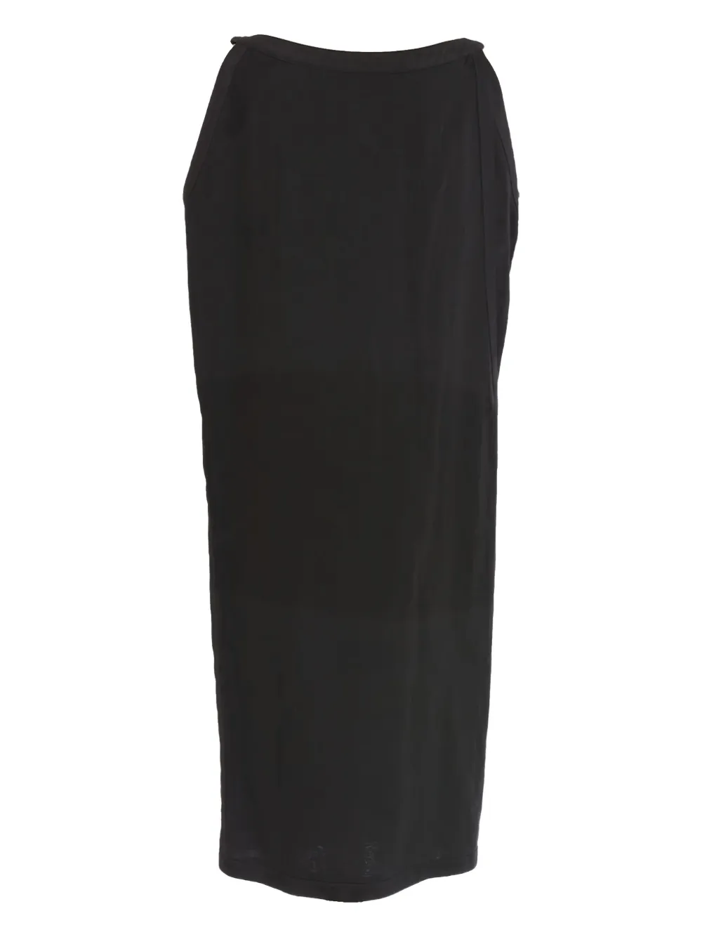 Versace Pre-Owned Jersey midi-jurk - Zwart