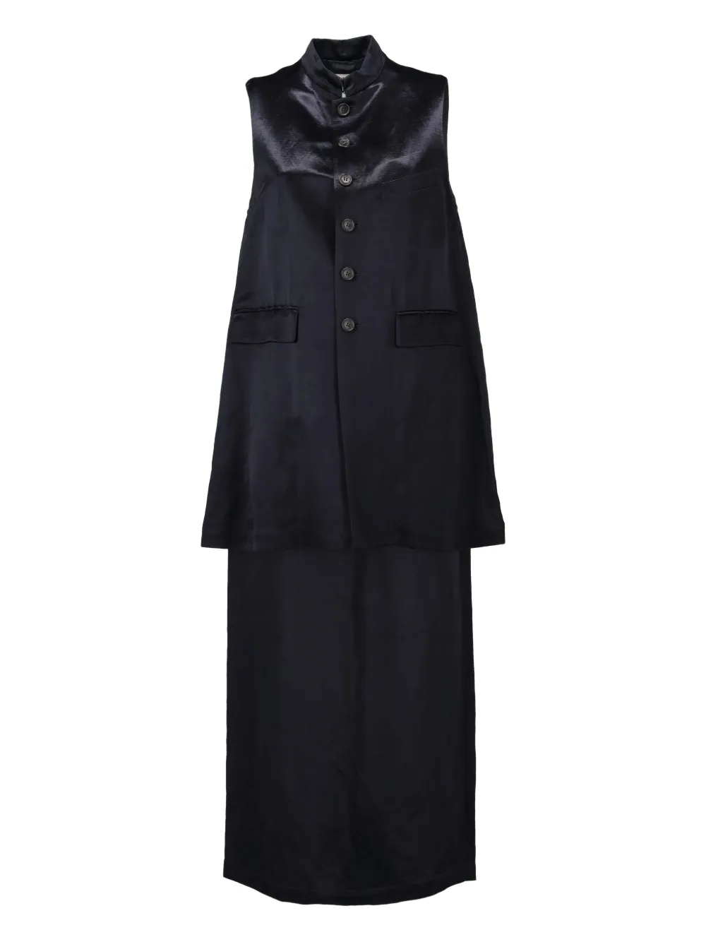 Comme Des Garçons Pre-Owned satin-jakkesæt | blå | Image 1
