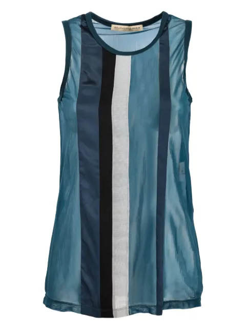 Balenciaga Pre-Owned transparent striped tank top