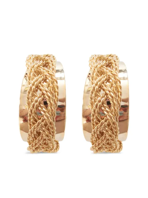 Ugo Correani Vintage Ohrringe mit Sichelform