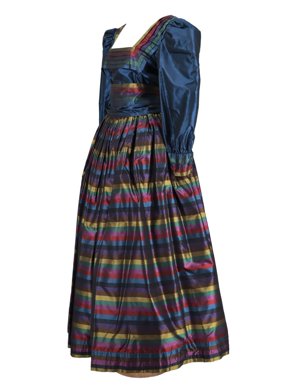 Pre-owned Vintage  Striped Skirt Suit