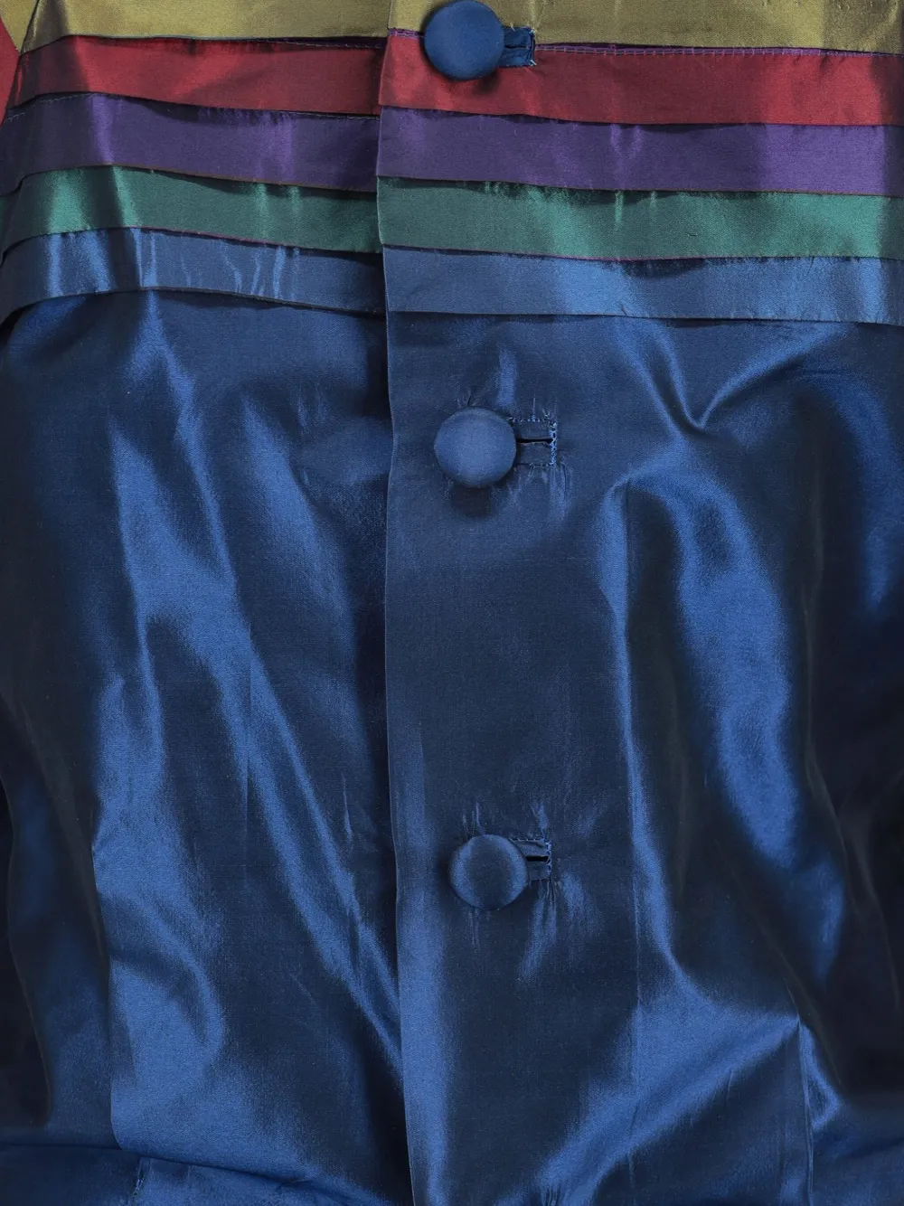 Vintage tailleur-jupe pre-owned à rayures | Image 2