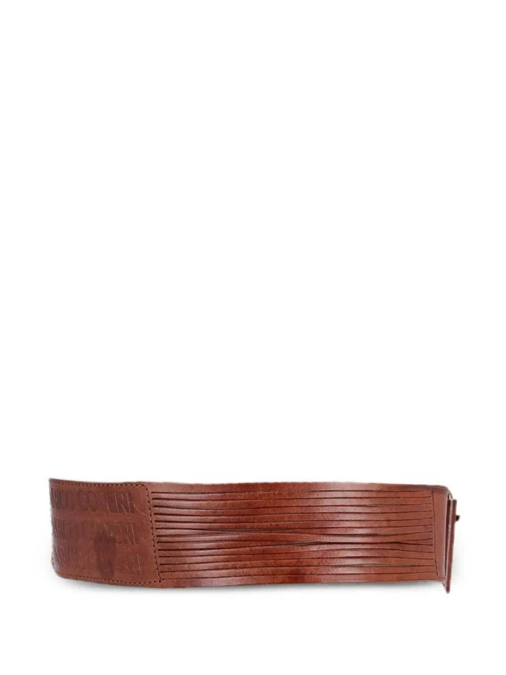 Enrico Coveri Couture Vintage Cintura maxi in pelle Pre-owned | Image 6