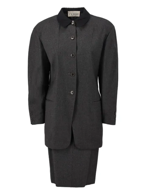 Gianfranco Ferré Pre-Owned wool suit