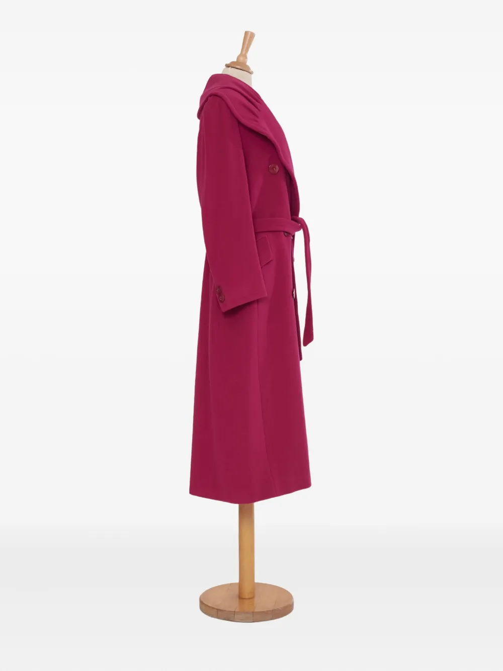 Pre-owned Valentino 1980 Wool Coat
