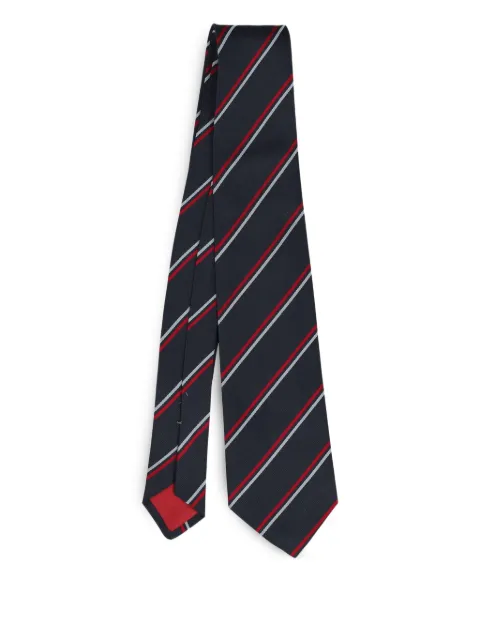 Vintage pre-owned striped tie