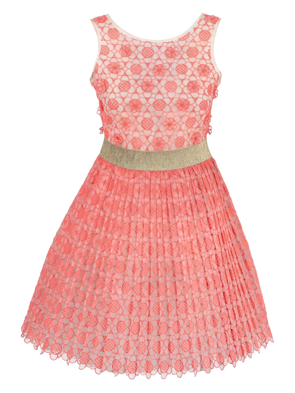 Manoush floral-embroidered mini dress | Pink | Image 1