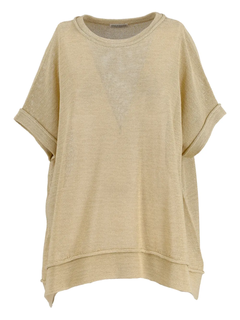 Brunello Cucinelli Vintage draped top | Gold | Image 1