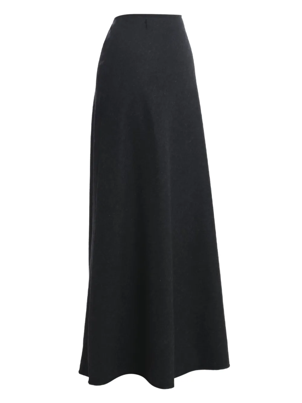 Vintage Pre-owned wollen maxi-rok - Grijs