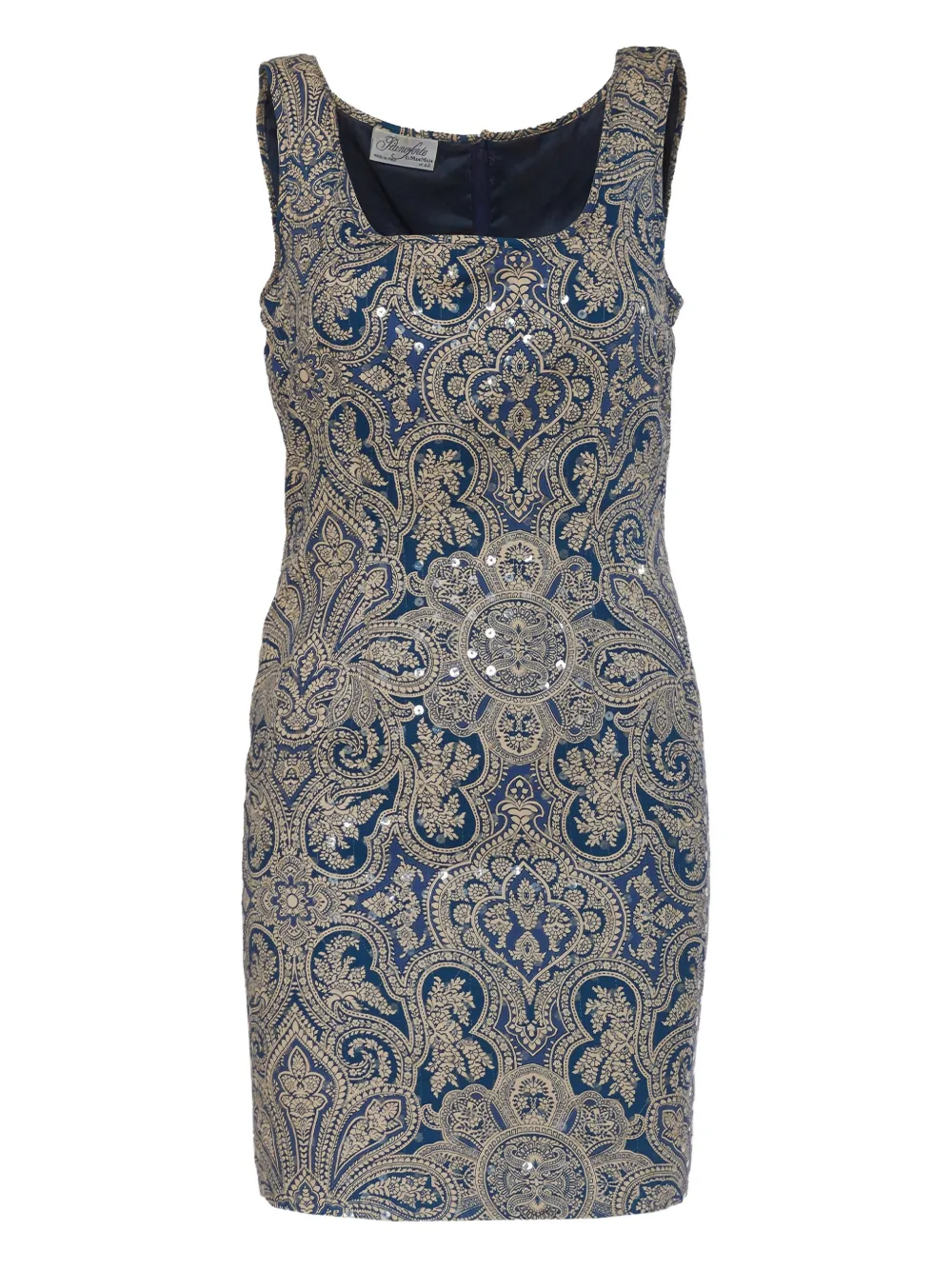 Pre-owned Max Mara Piano Line By  Fancy Midi Dress
