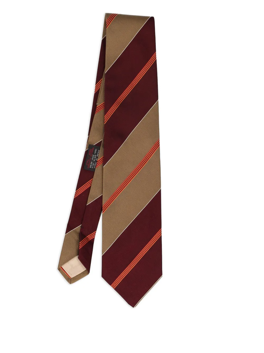 Gianfranco Ferré Pre-Owned striped regimental tie | Red | Image 1
