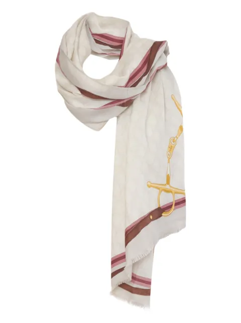 Gucci Pre-Owned monogram-print scarf