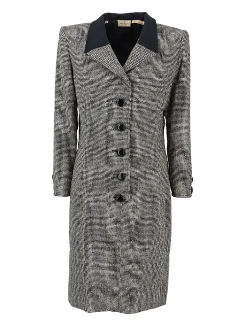 Valentino Garavani Pre-Owned houndstooth-pattern midi dress 