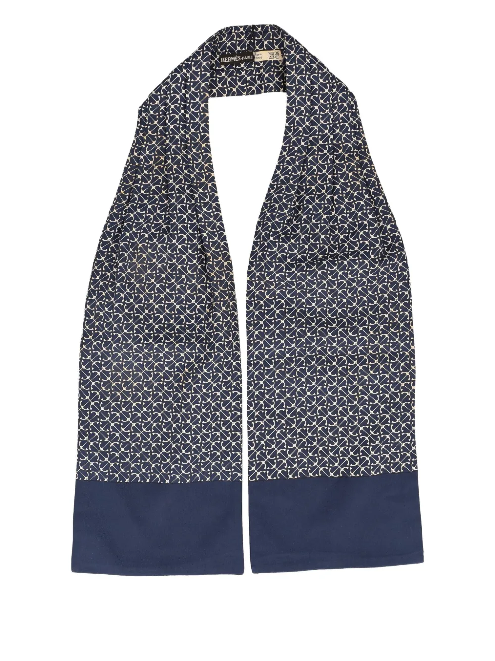 Hermès Pre-Owned patterned scarf | Blue | Image 1