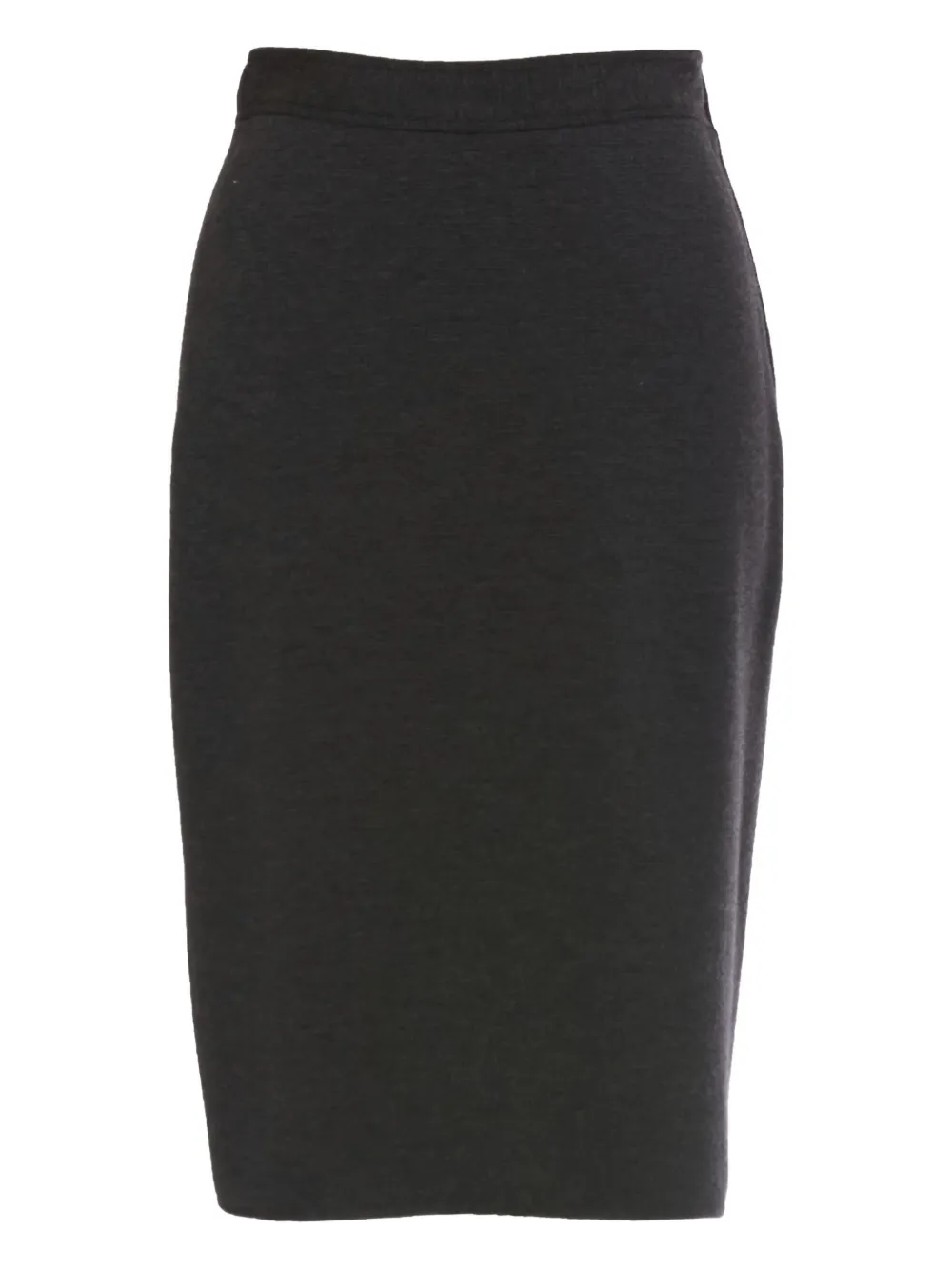 Versace Pre-Owned wool midi skirt | Black | Image 1