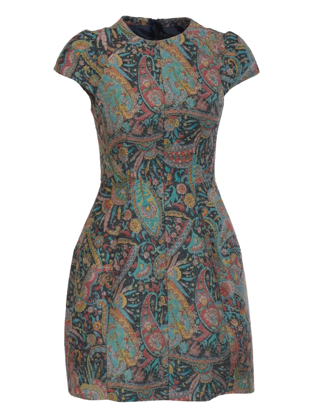 Carven Vintage Pre-Owned paisley-print dress | Blue | Image 1