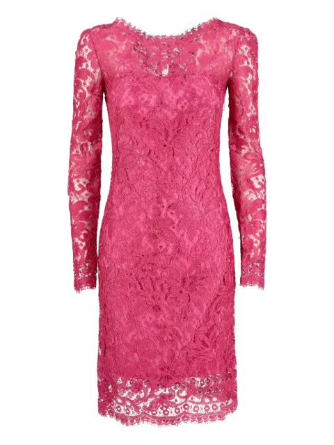 PUCCI Pre-Owned embroidered-lace dress