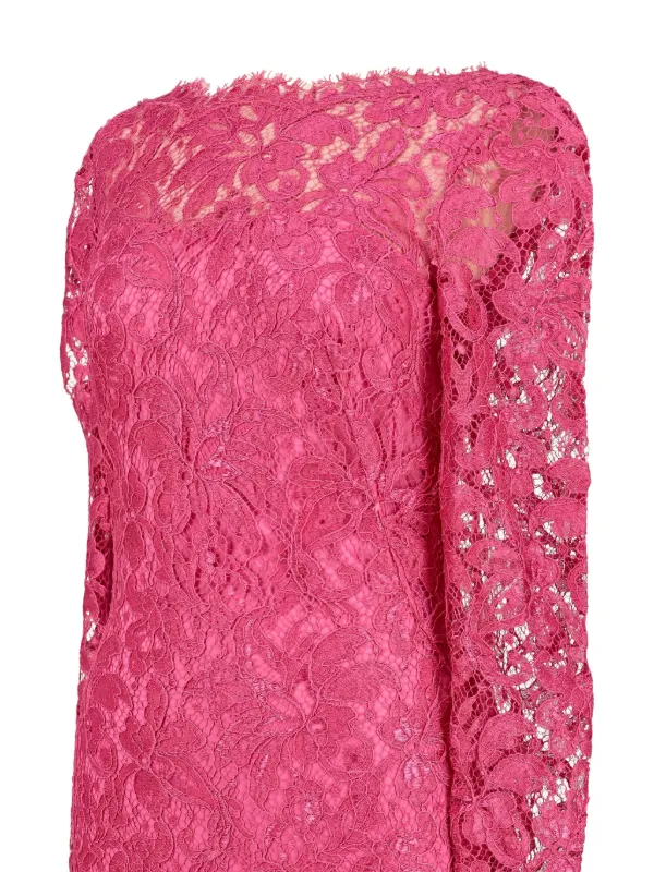 Emilio Pucci Embroidered Lace Dress - Pink Emilio Pucci Embroidered Lace Dress - Pink
