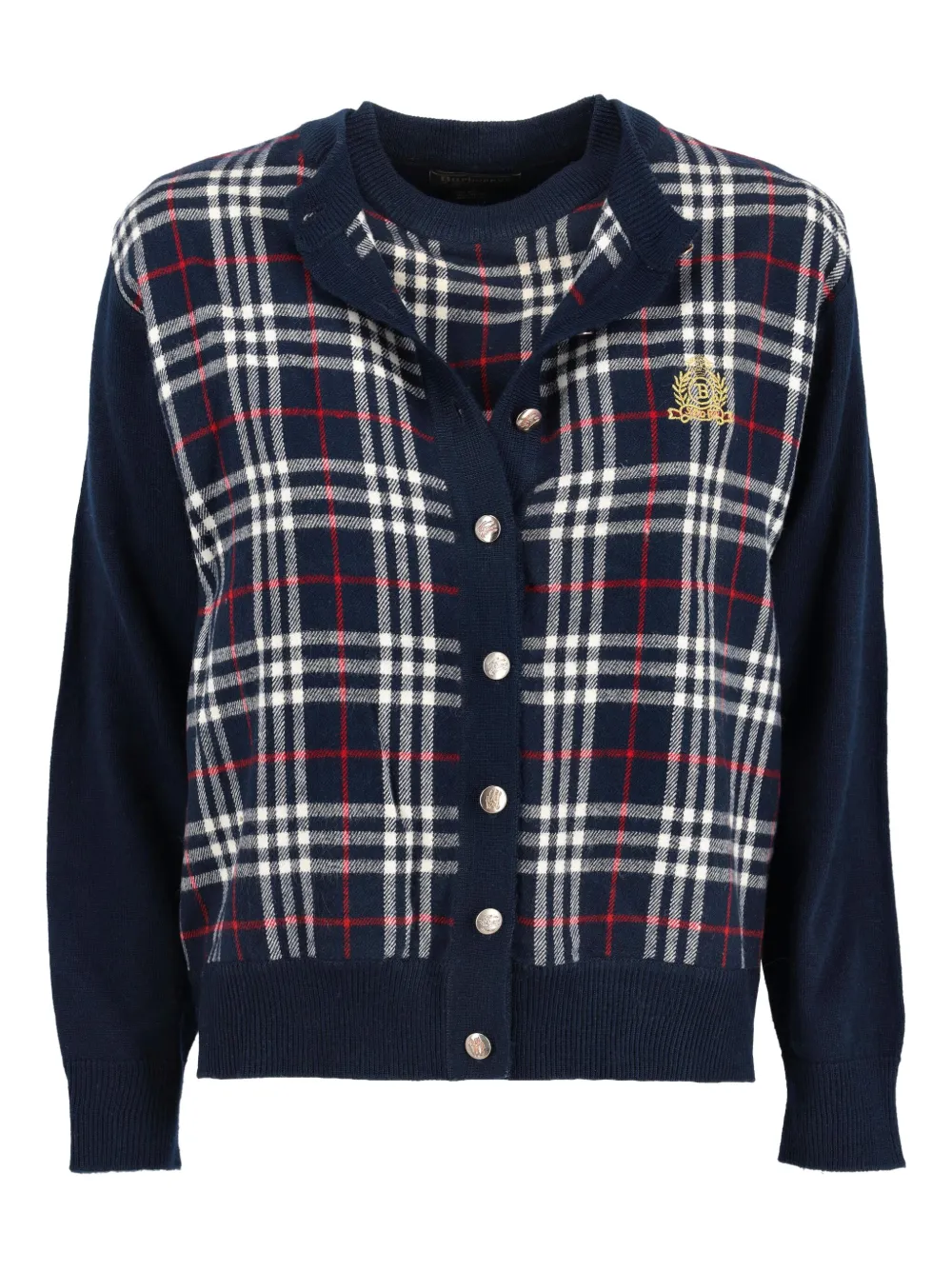 Burberry Pre-Owned Blue Check set | Blue | Image 1