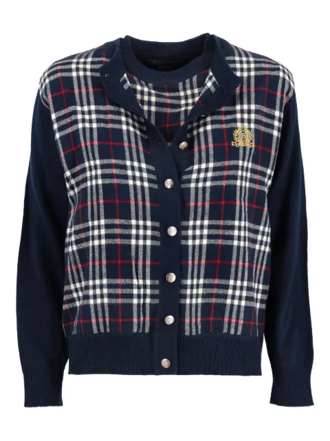 Burberry Pre-Owned Blue Check set
