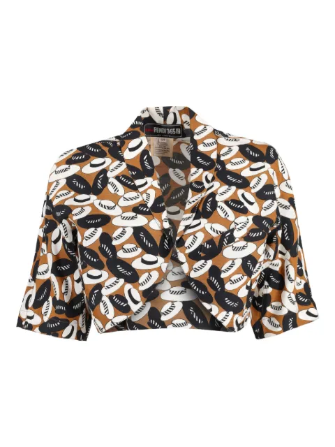 Fendi Pre-Owned 1970s printed bolero jacket