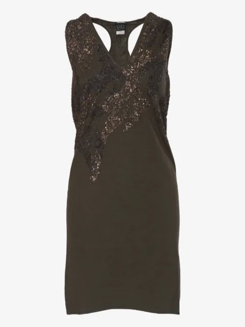 Krizia Pre-Owned sequin-embellished midi dress