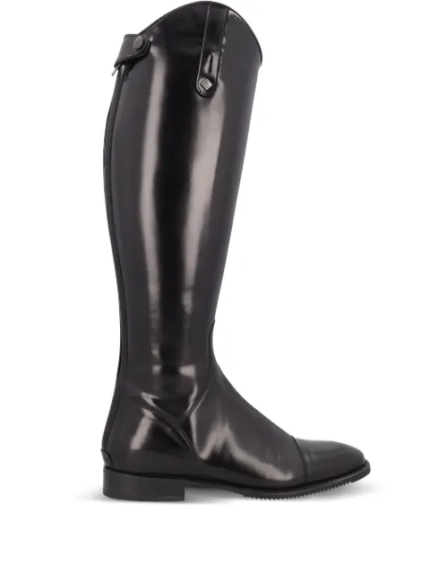 Vintage leather riding boots