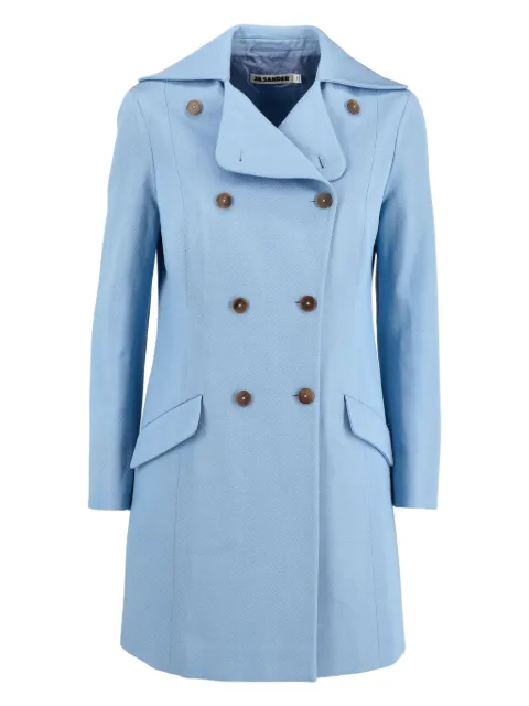 Jil Sander Pre-Owned double-breasted coat 