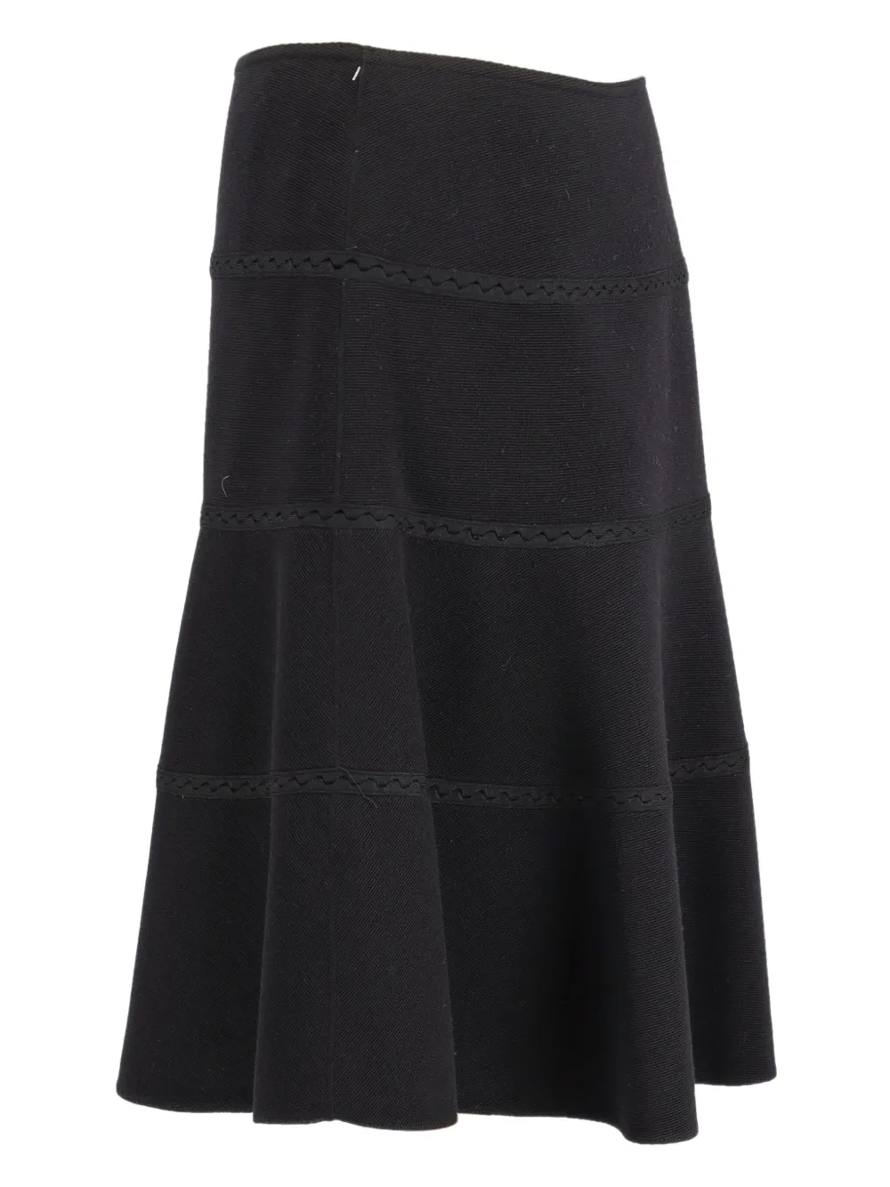 Alaïa Pre-Owned jupe en laine à coupe mi-longue | Image 2