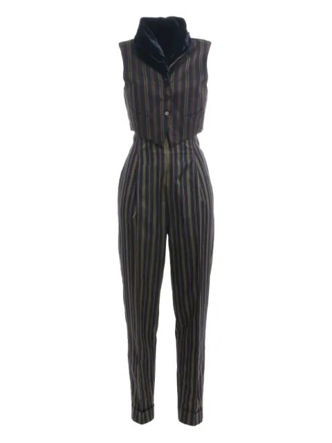 Romeo Gigli Pre-Owned 1980s silk suit
