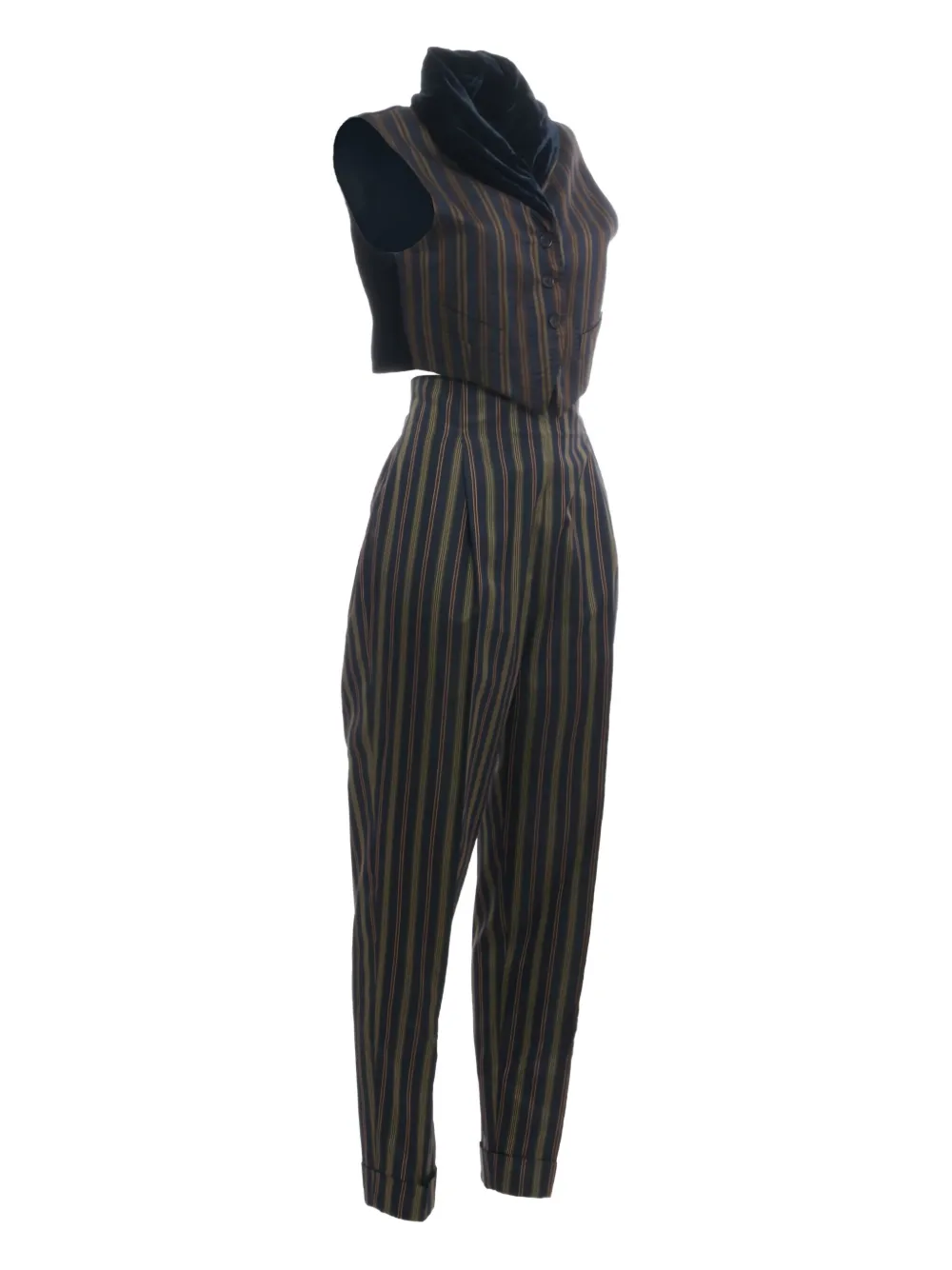 Romeo Gigli Pre-Owned 1980s silk suit | Image 2