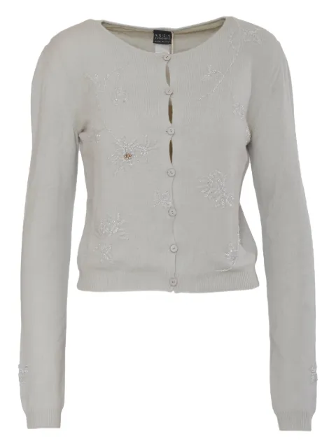 Krizia Pre-Owned cashmere cardigan