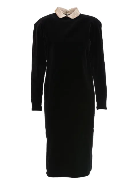 Versace Pre-Owned velvet midi dress