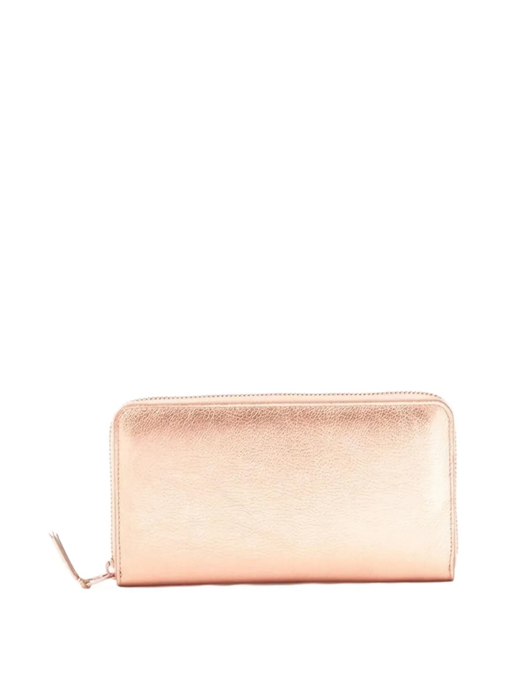 Pre-owned Comme Des Garçons 2010 Leather Wallet In Pink