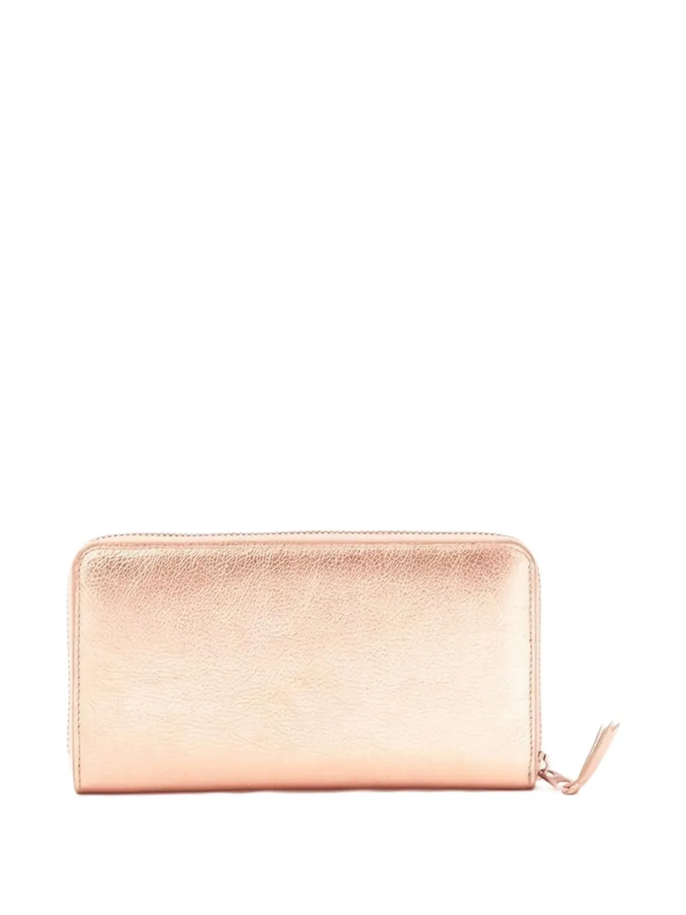 Pre-owned Comme Des Garçons 2010 Leather Wallet In Pink
