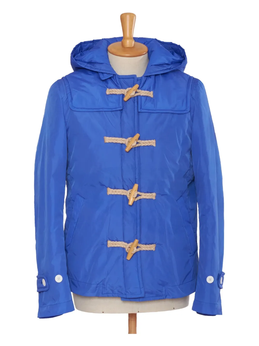 Comme Des Garçons Pre-Owned hooded jacket - Blu