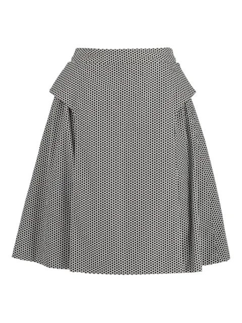 CHANEL Pre-Owned polka-dot mini skirt 