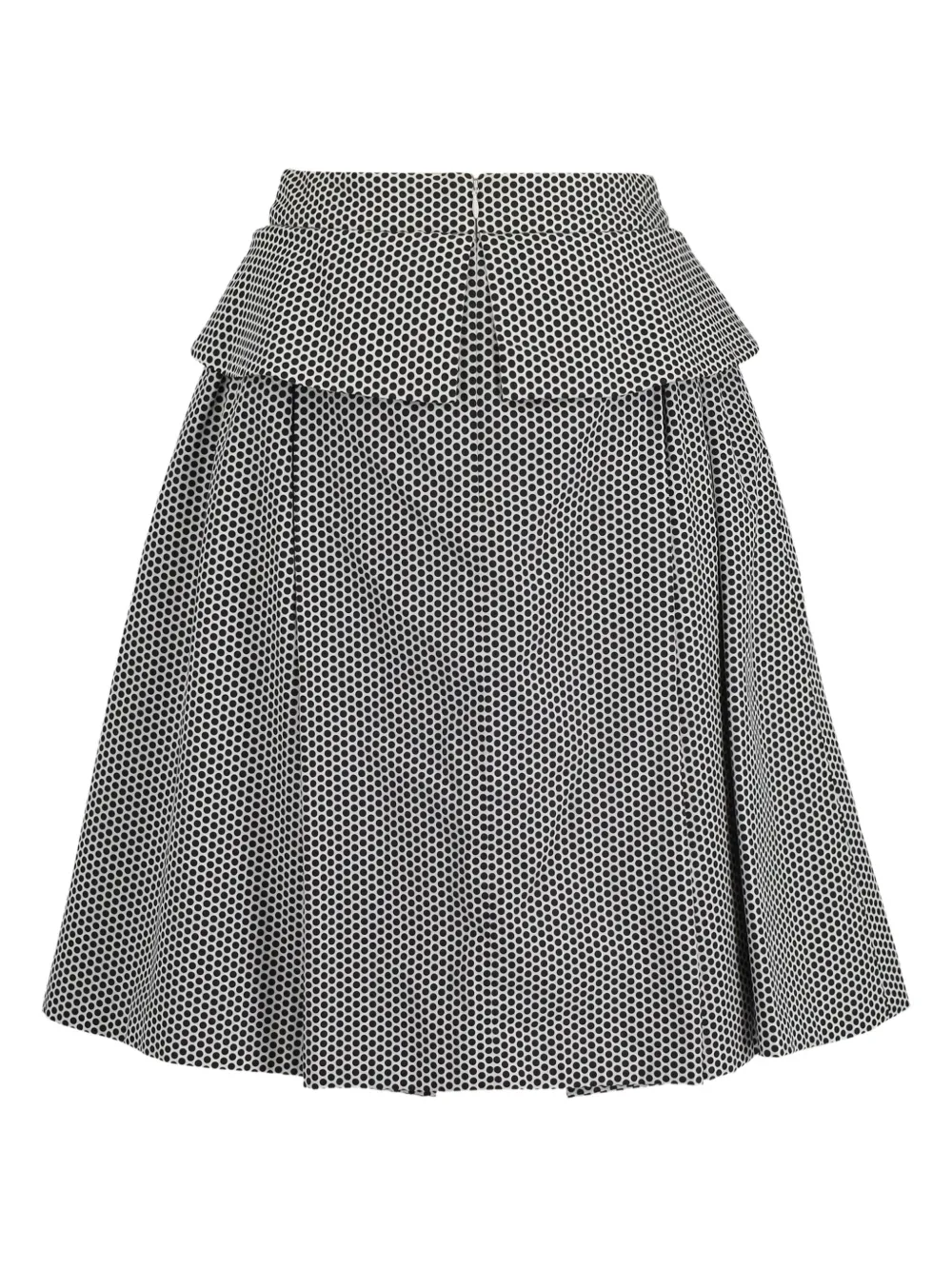 CHANEL Pre-Owned Mini-rok met stippen - Zwart