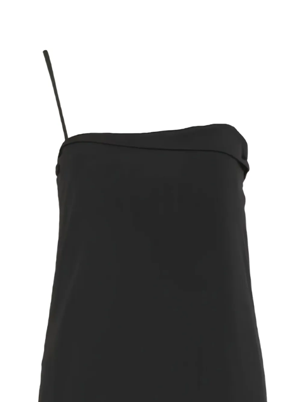 Versace Pre-Owned Asymmetrische maxi-jurk - Zwart