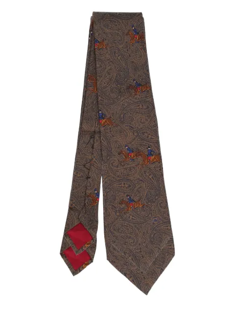 Gucci Pre-Owned paisley-print silk tie