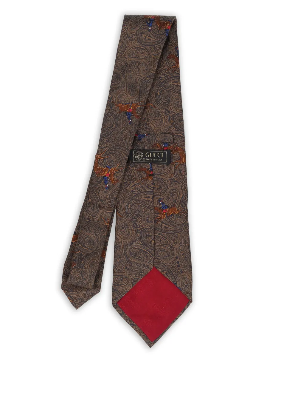 Gucci Pre-Owned cravate en soie à motif cachemire | Image 2