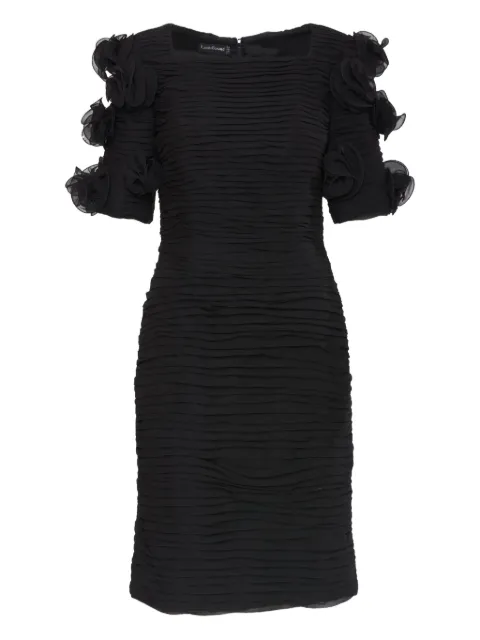 Louis Feraud Pre-Owned draped-detail midi dress 