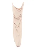 Vivienne Westwood Pre-Owned 2010 draped maxi dress - Neutrals